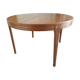 Scandinavian dining table, signed Meubles TV Paris, 1960.