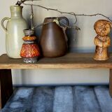 Booster bench Reconstruction in raw solid oak