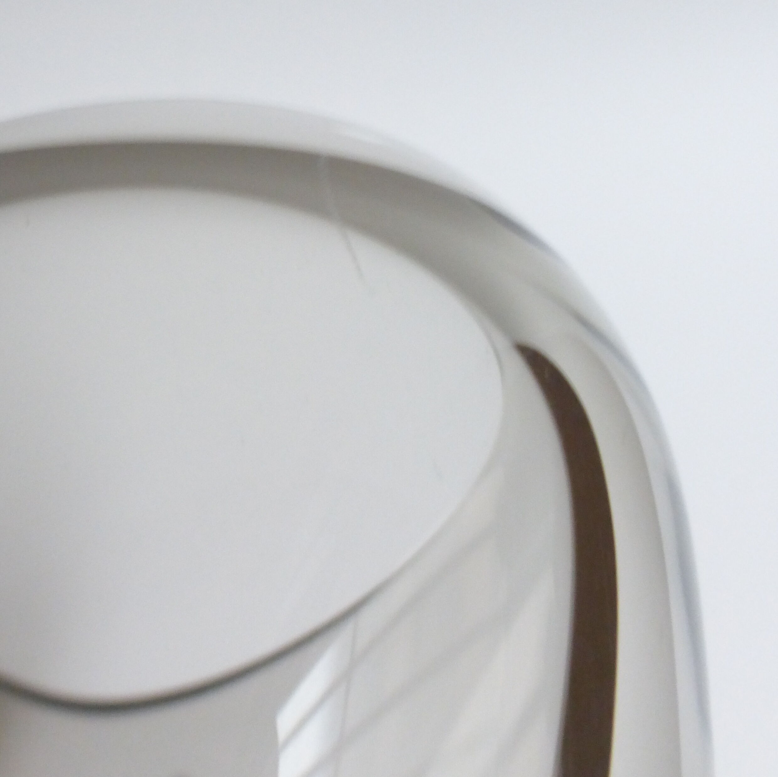 Czech smoked glass vase 1950's-60's