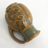 Art Deco Odetta HB Quimper stoneware pitcher