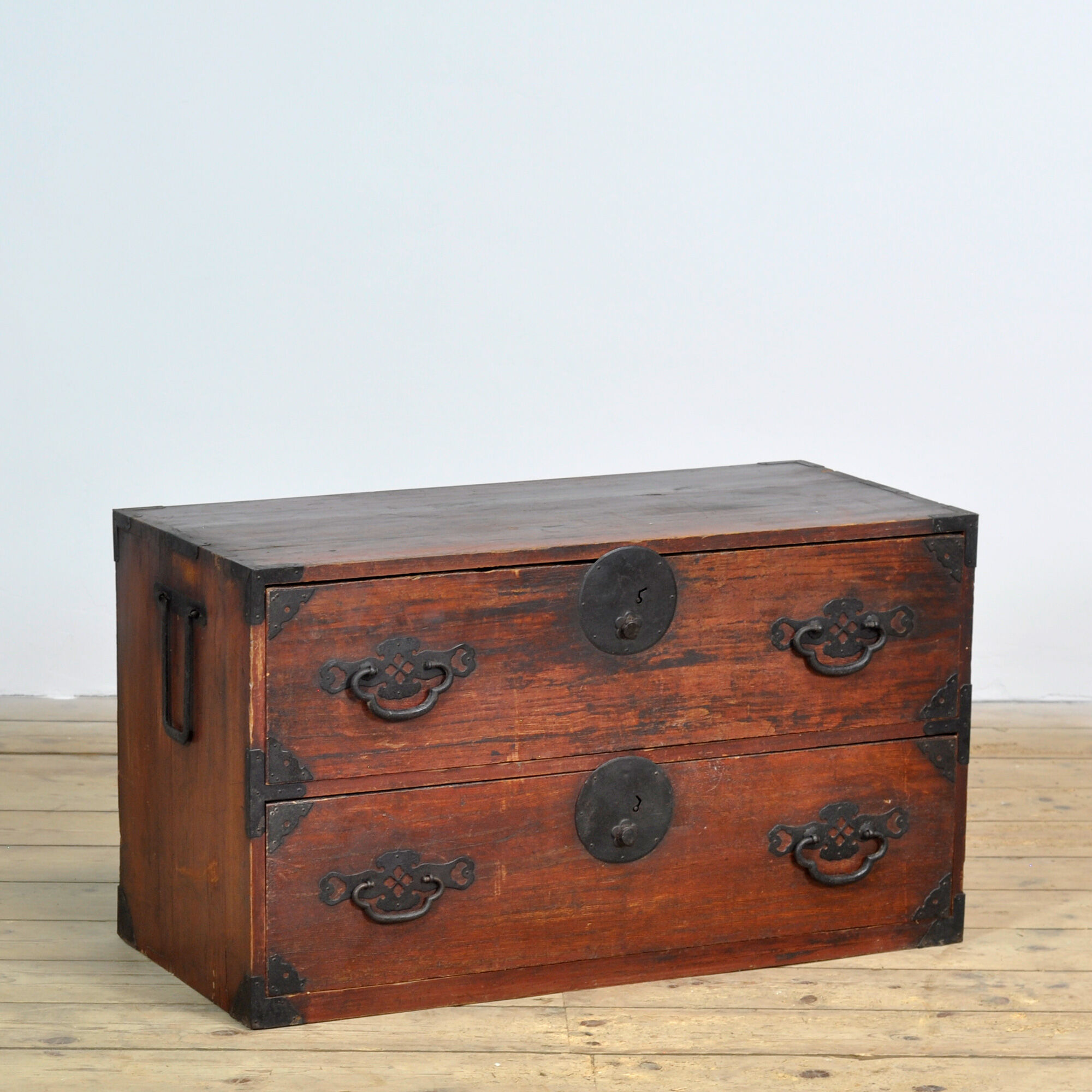 Japanese Tansu chest of drawers, circa 1870