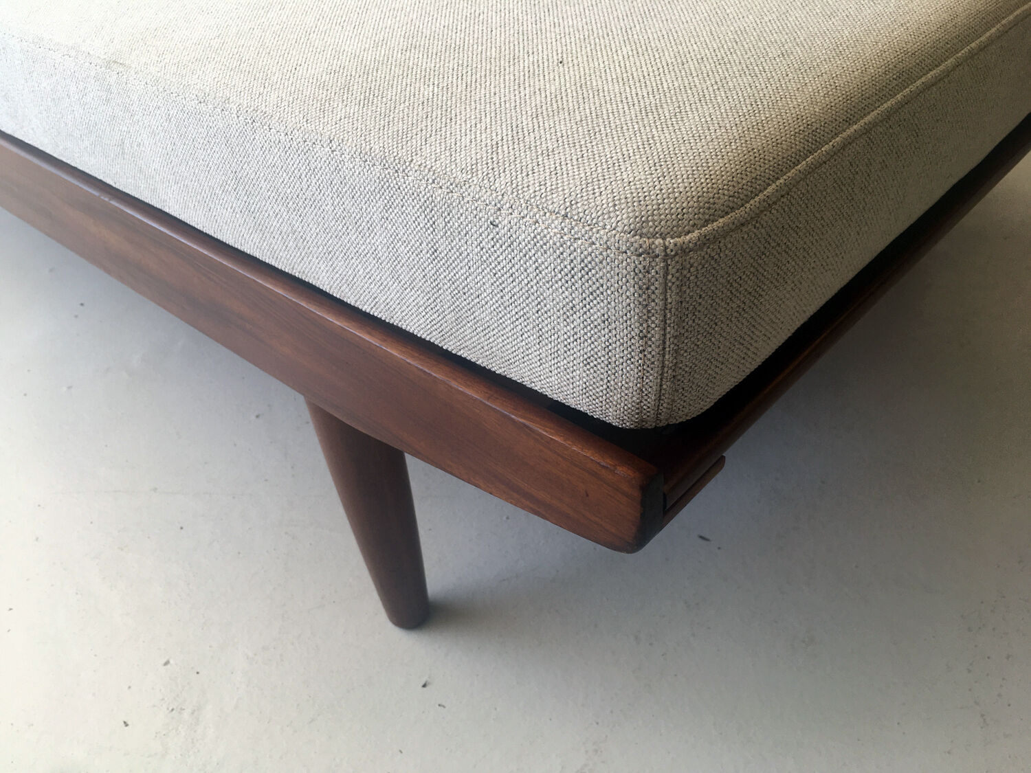 Danish teak daybed, 1960s