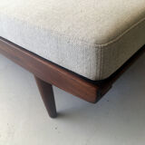 Danish teak daybed, 1960s