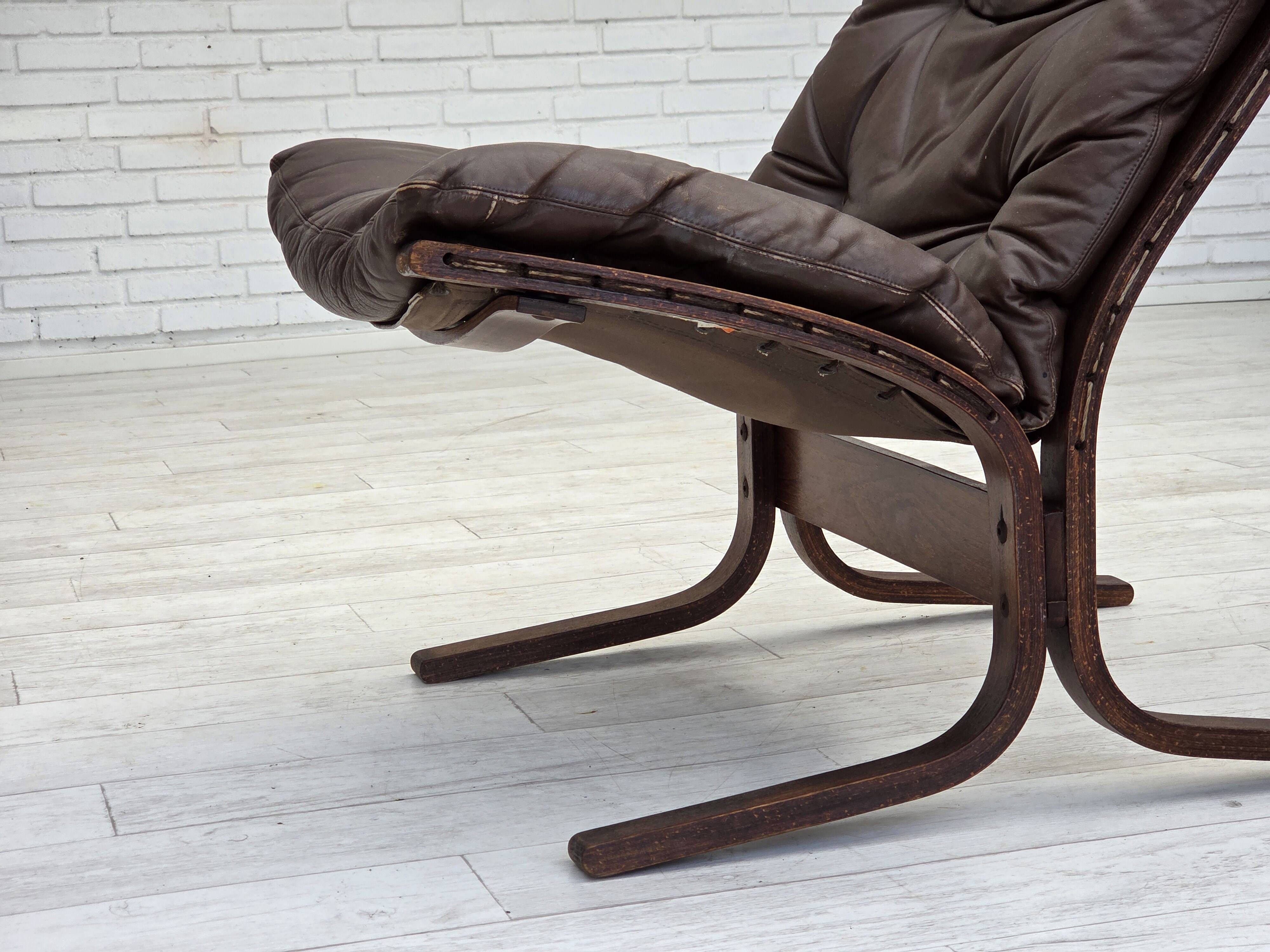 1970s, Norwegian design by Ingmar Relling, model "Siesta" for Westnofa.