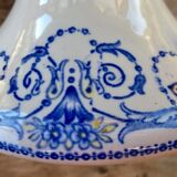 Former compotier in earthenware of Sarreguemines