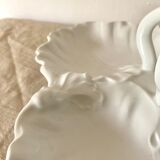 3-compartment limoges porcelain dish