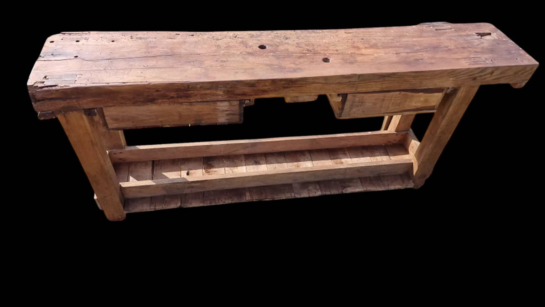 Antique carpenter's workbench 200 cm