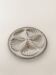 Cromargan stainless steel platter WMF vintage: mid-century modern style S
