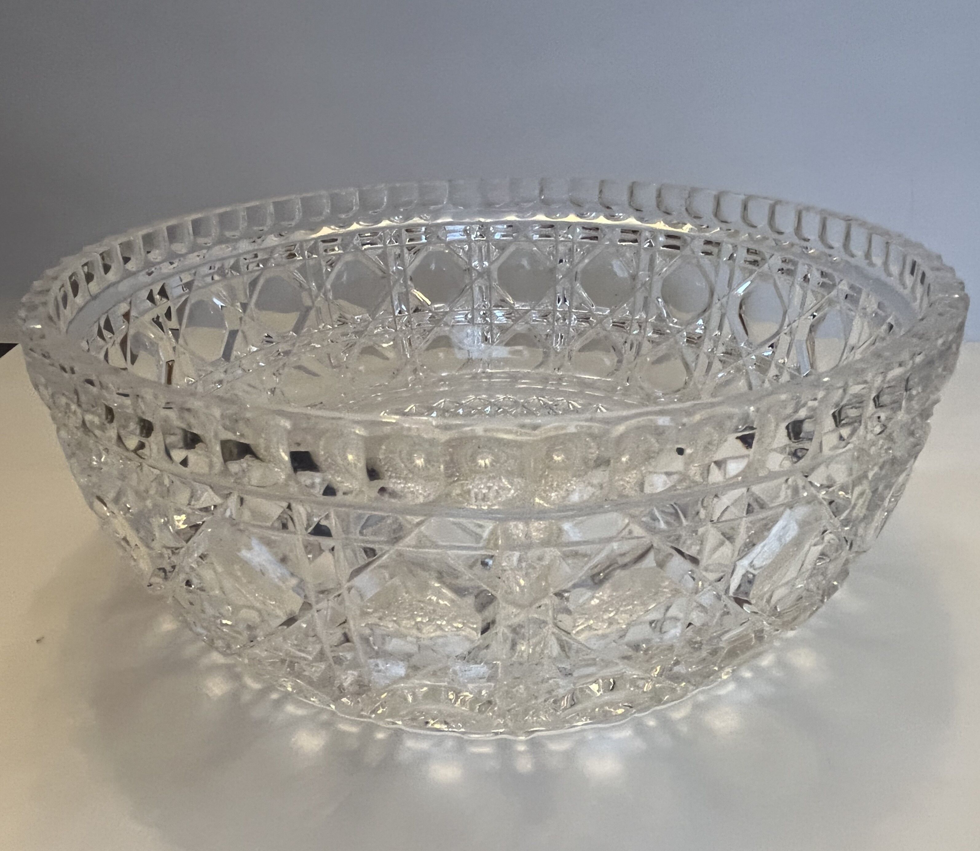 Cut crystal cup