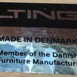 Four mid century chairs vintage