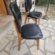 Paire de chaises scandinaves