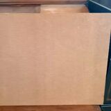 Painting landscape mountain lake Alps signed Pini 1950s