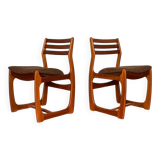 Pair of vintage Portwood chairs from the 60s/70s