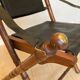 Fauteuil pliant cuir