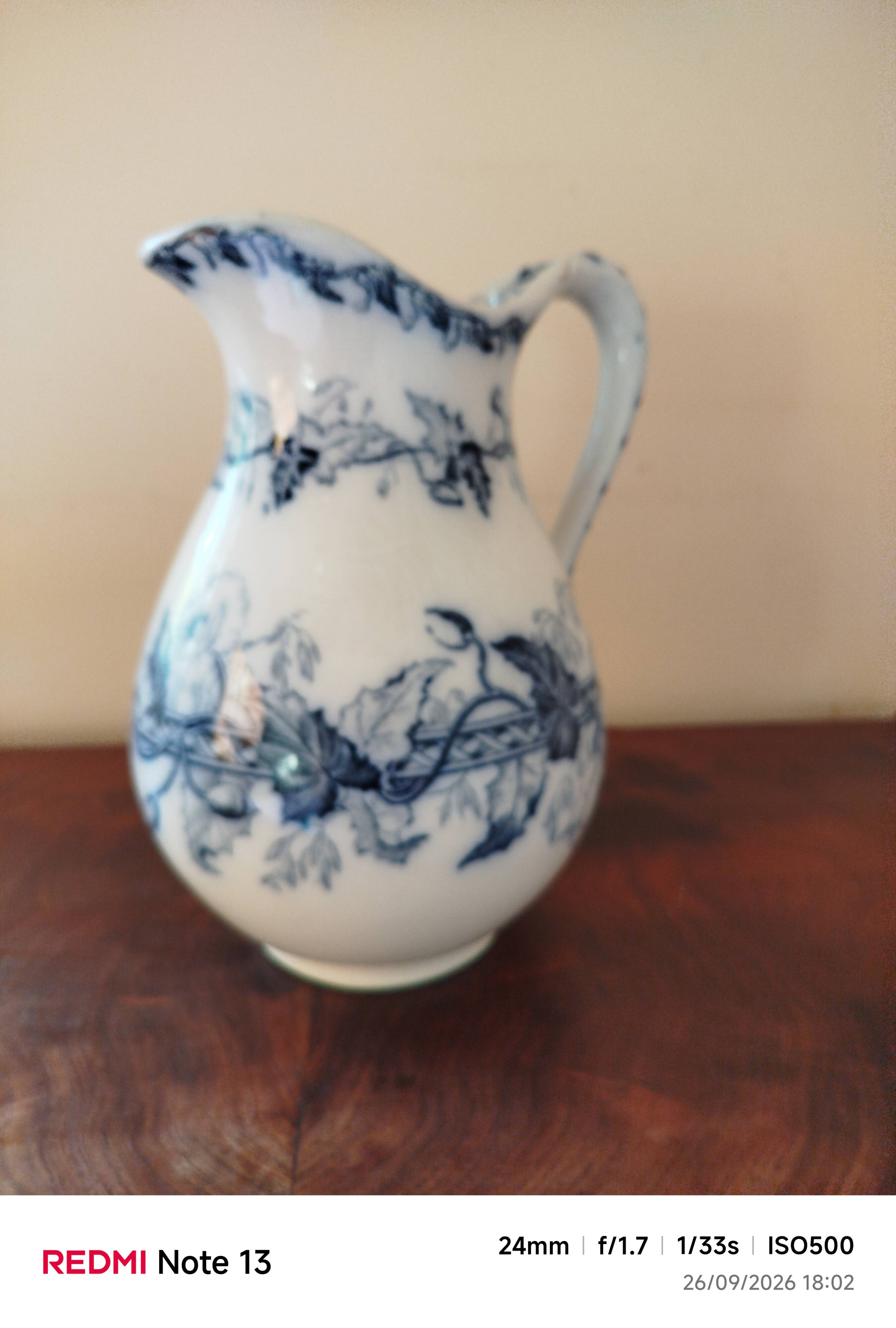 Jug and pitcher