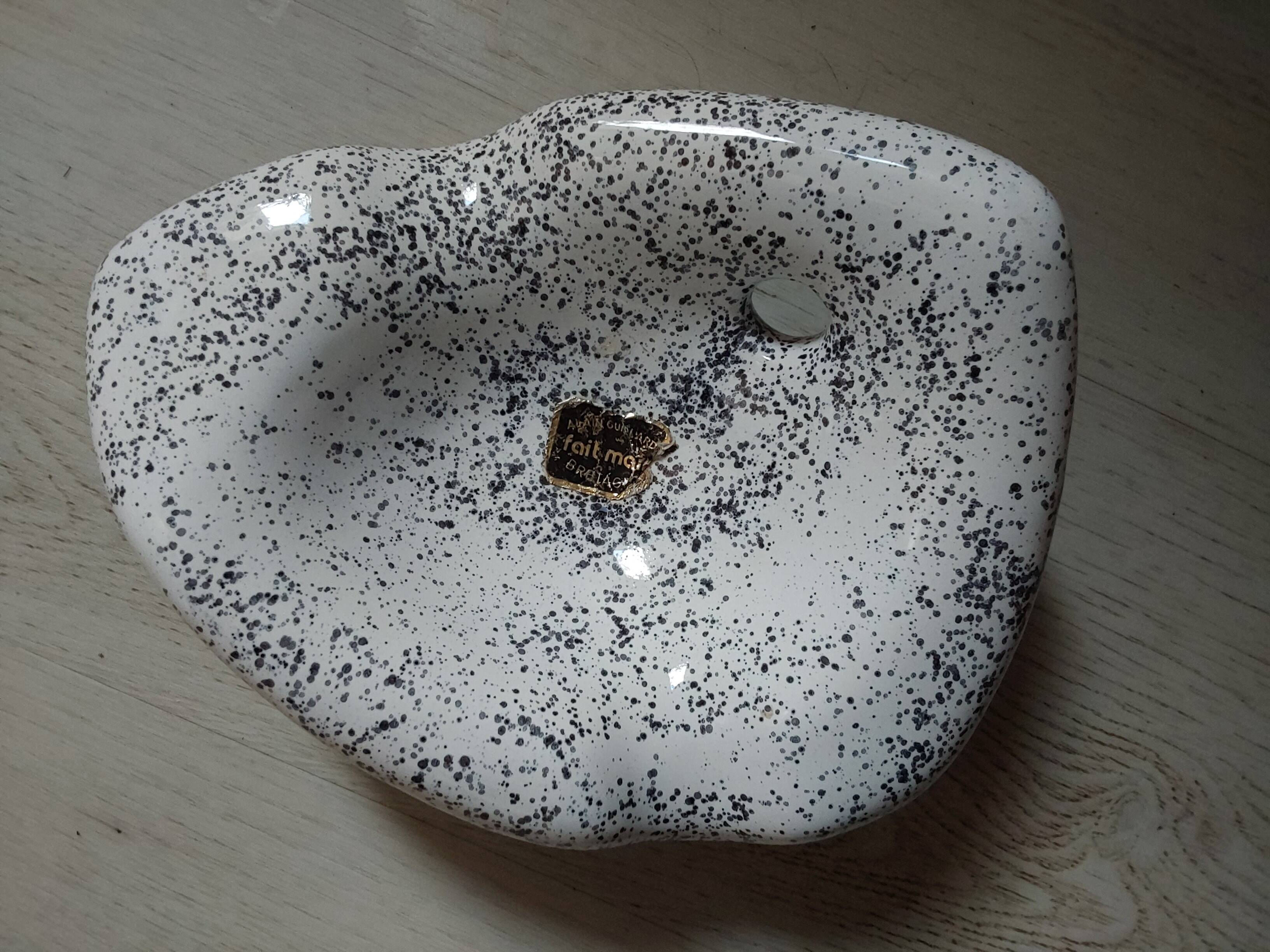 Cendrier Alain Guillard vintage