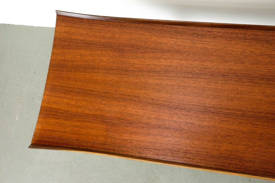 Table basse vintage en teck des années 60