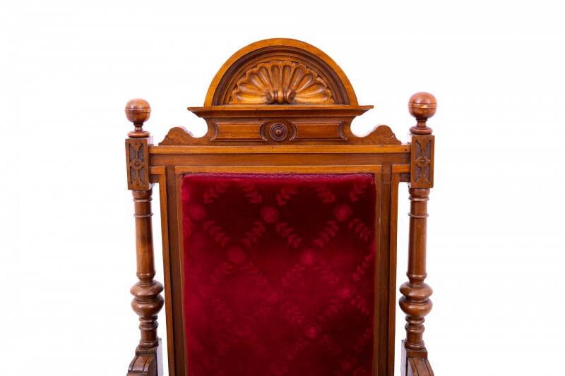 Eclectic armchair, France, circa 1880