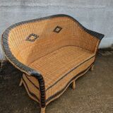 Wicker sofa