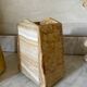 Art Deco marble and onyx bookends