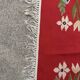 Romanian kilim rug from the 1950s