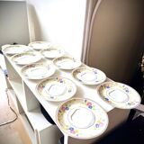 19th-century porcelain coffee/tea service - G. Boyer