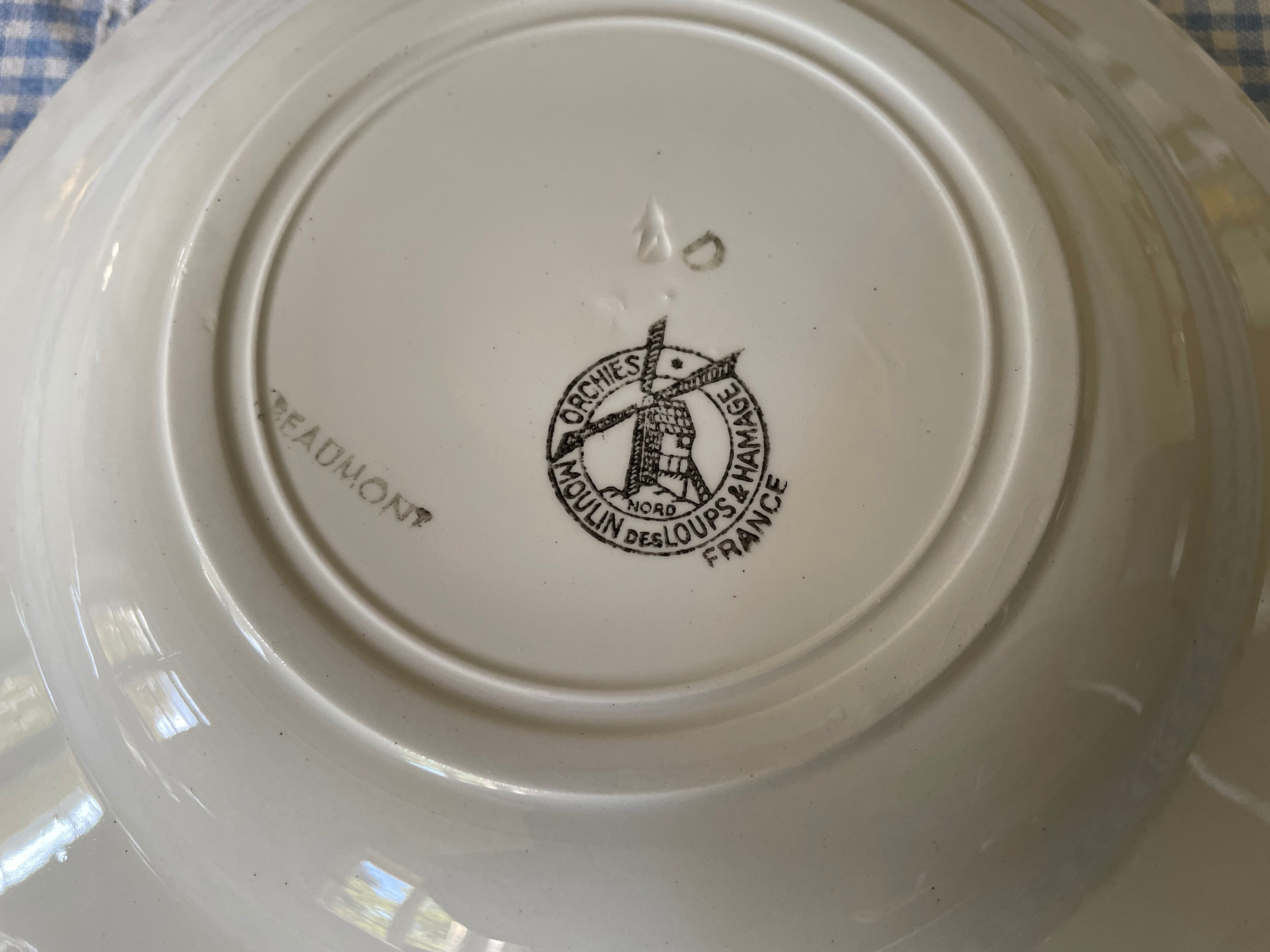 Mismatched old hollow plates