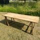 Table and trestles fir tray
