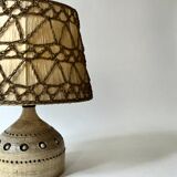 Ceramic table lamp by Georges Pelletier, 1970