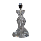 Lamp base in sèvres crystal