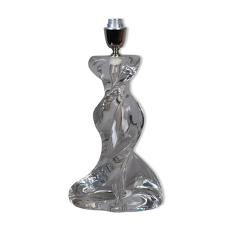 Lamp base in sèvres crystal