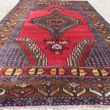 Turkish Prayer Rug vegetable dye 195x112cm