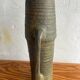 Ash-grey Stoneware Pitcher, Brutalist 1960s Studio Pottery Vase from Oostende Belgium