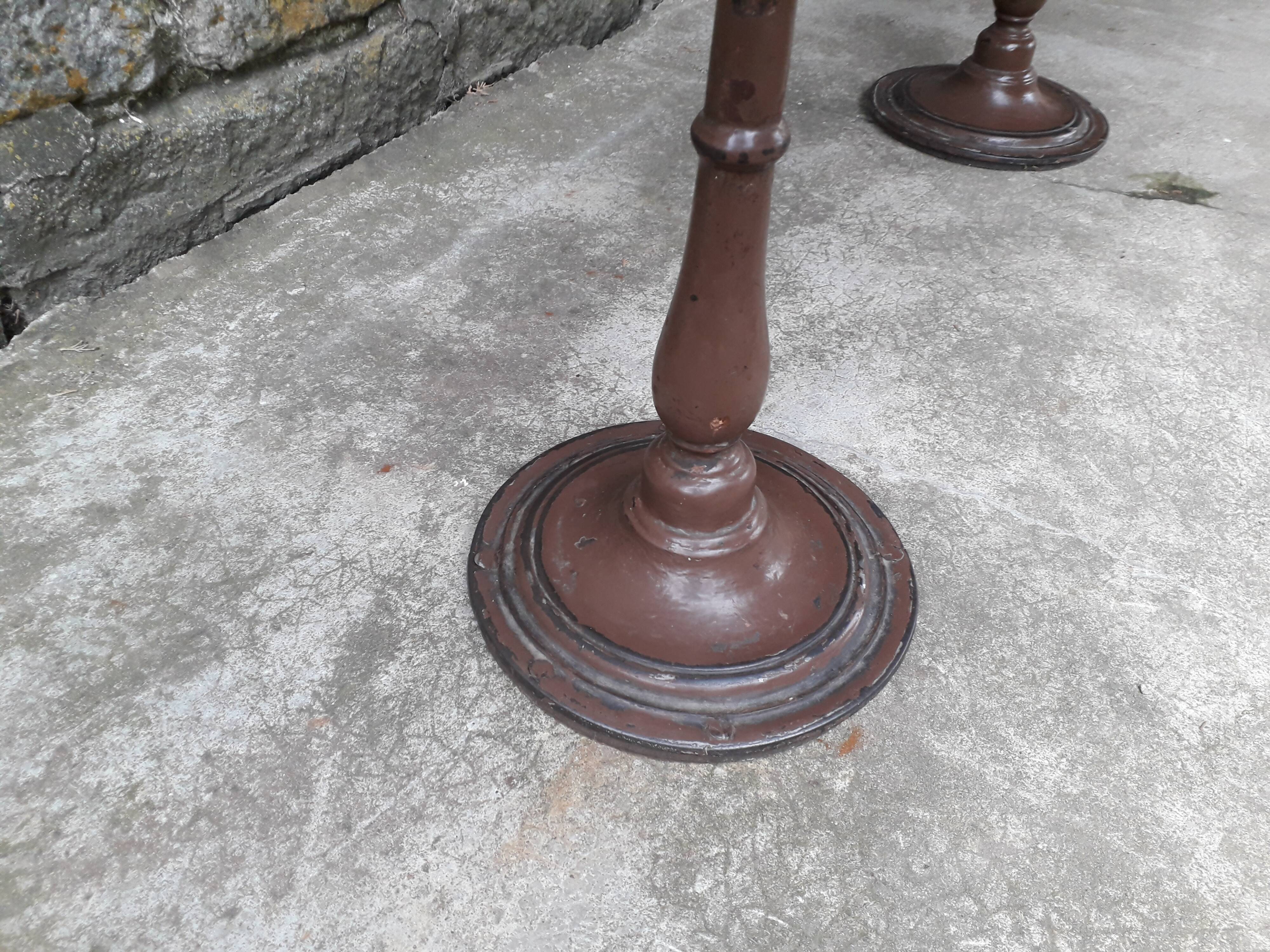 Bistro table marble top 145.5 cm