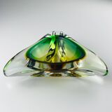 Sommerso glass ashtray from Arte Nuova, Murano, Italy, 1960s.