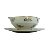 Sausage round porcelain Limoges sign p. parry old