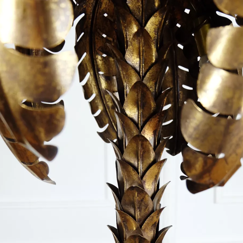 Table lamp Palm tree of the 70s ' S