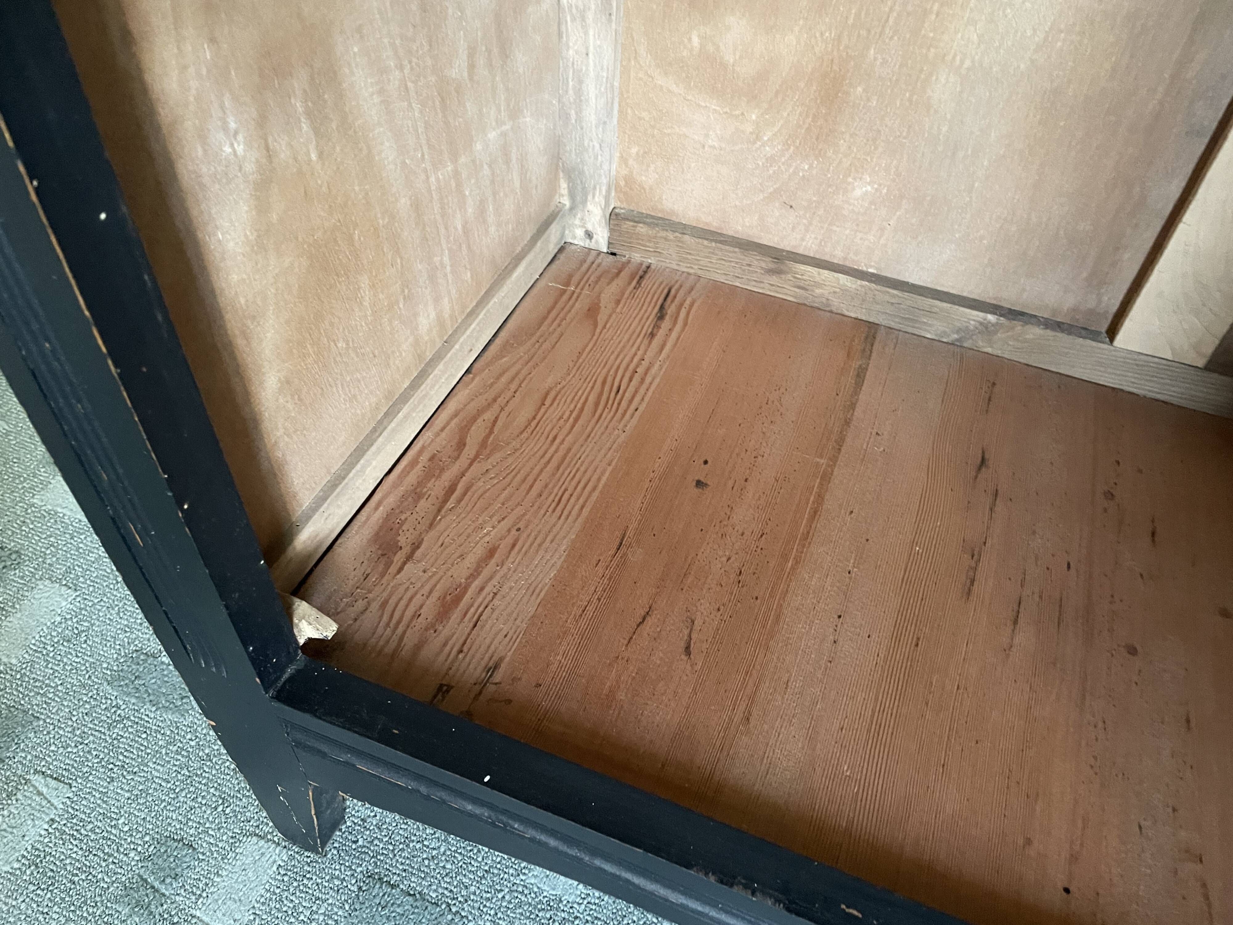 Old hotel wardrobe