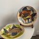 Set of two plates decoration Fish signed Vallauris style