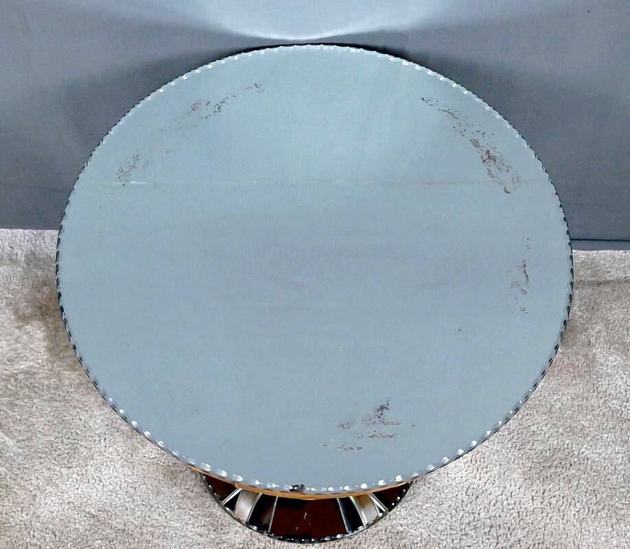 Walnut mirror coffee table – 1940