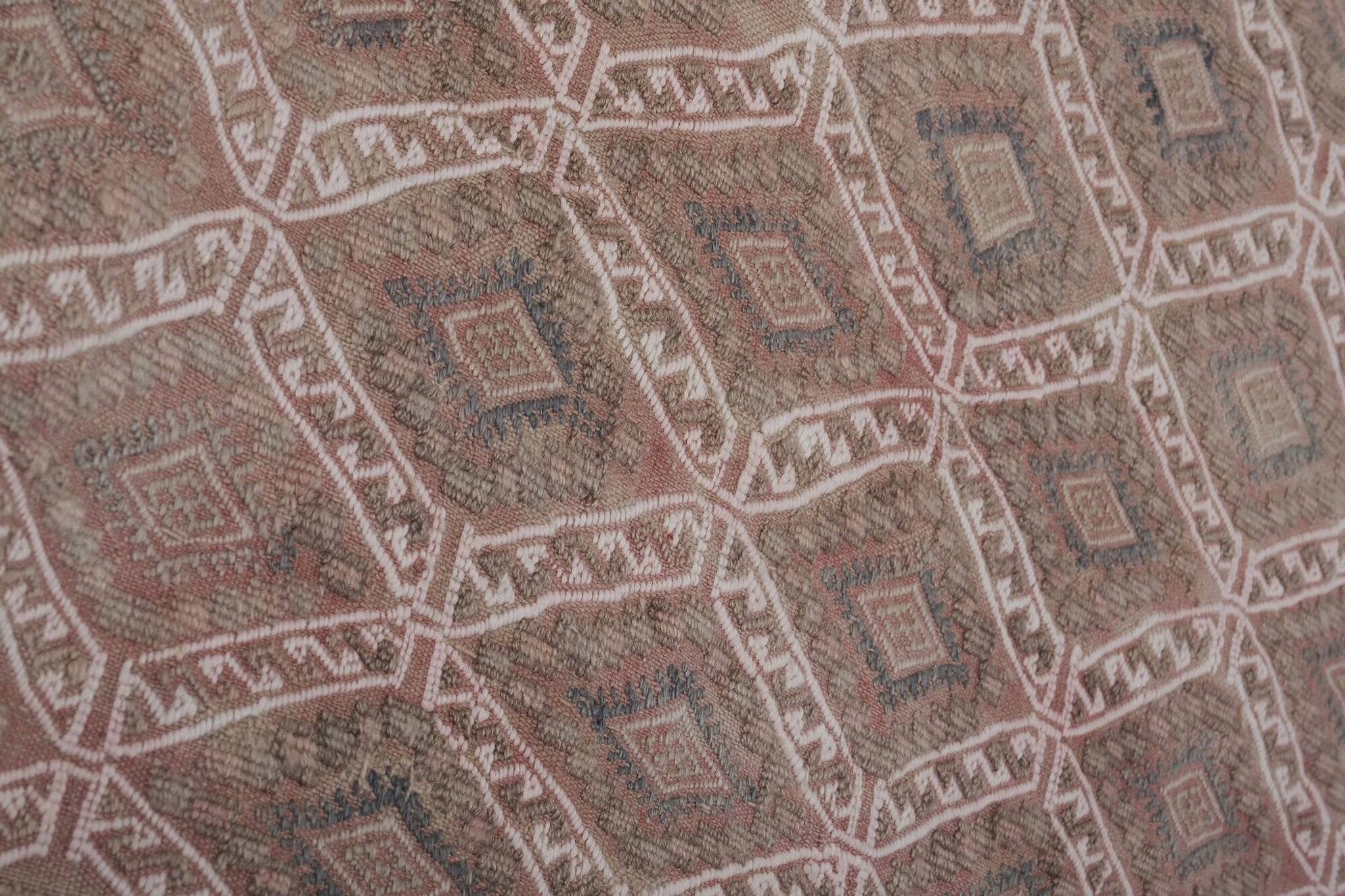 Kilim turc vintage tissé main 167x238 cm