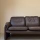 Vintage DS-61 leather 3-seater sofa by de Sede