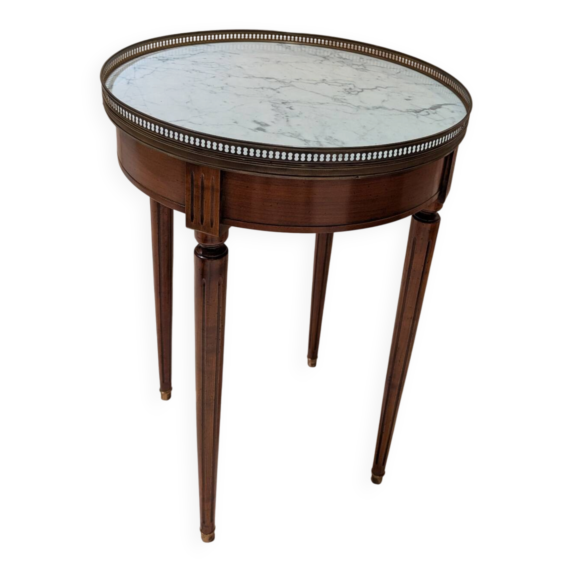 Bouillotte table in Louis XVI style