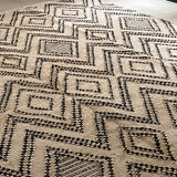 Tapis kilim, chanvre et coton tissé à la main