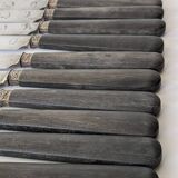 Antique ebony handle knives