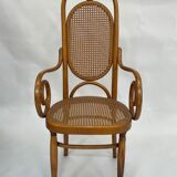 Sculptural bendwood side chair model
