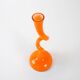 Orange vase, Danish design, 1990s, made in Denmark