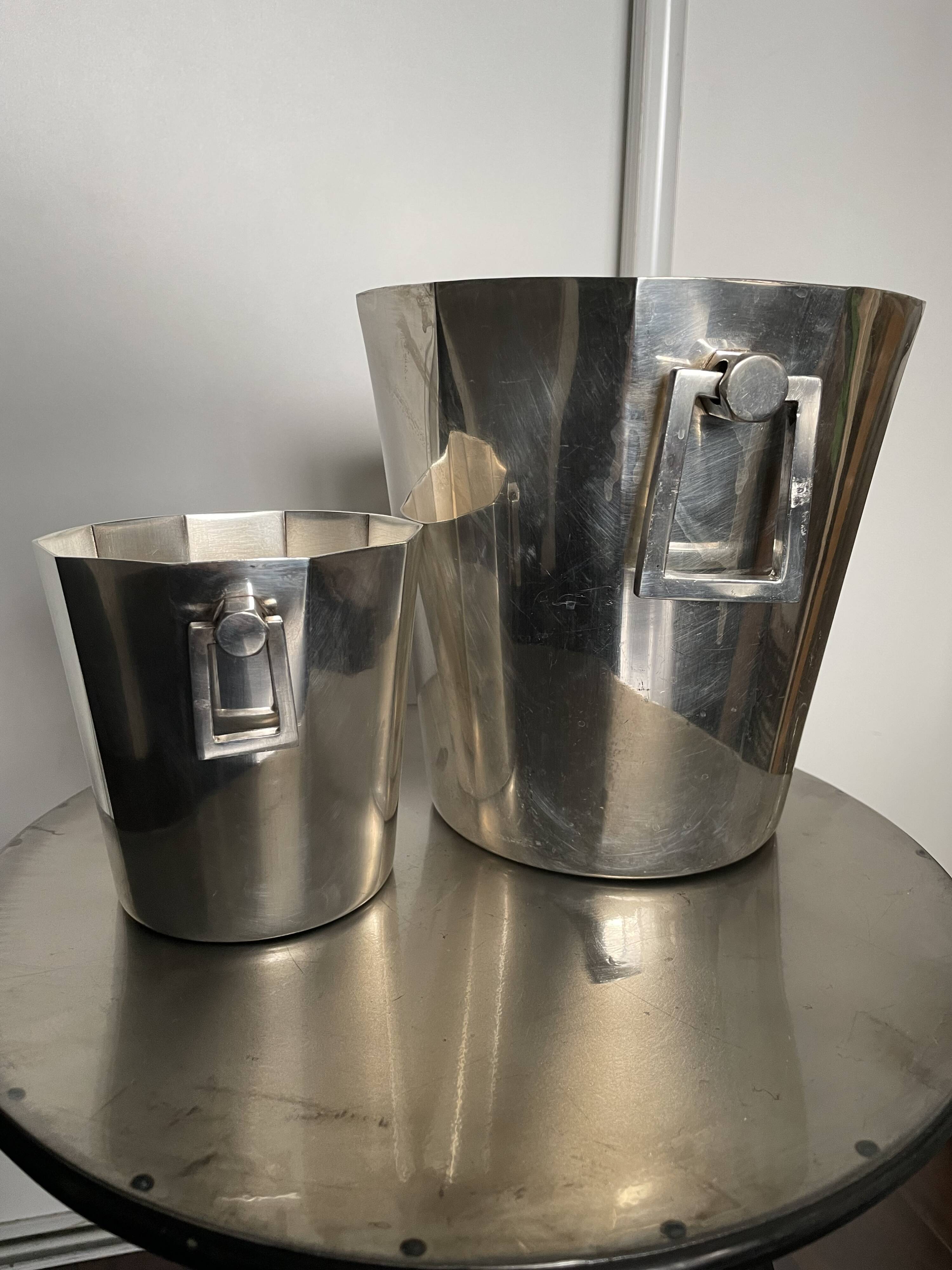 Art Deco Champagne Bucket and Ice Bucket