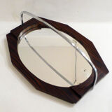 Art Deco mirror & Macassar ebony tray