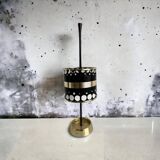VINTAGE UMBRELLA STAND: BLACK & GOLD